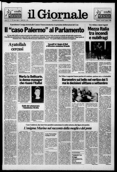 Il giornale : quotidiano del mattino